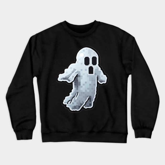 Outlet Ghost - The Disco Ghost Crewneck Sweatshirt by Copper City Dungeon